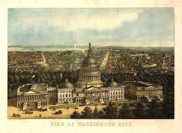 Washington DC in Color 1871