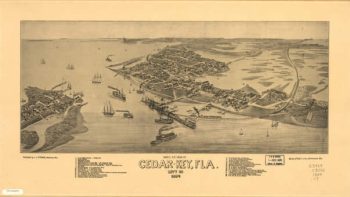 Cedar Key Florida in 1884