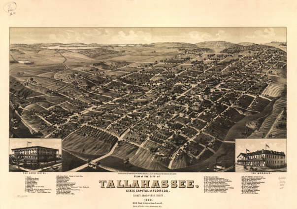 Tallahassee Florida in 1885