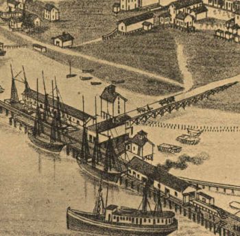 Cedar Key Florida in 1884