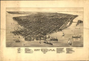 Key West Florida in 1884