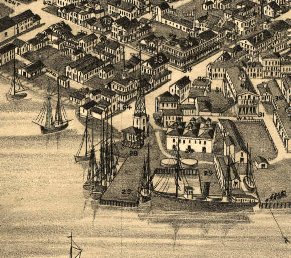 Key West Florida in 1884
