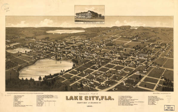 Lake City Florida in 1885