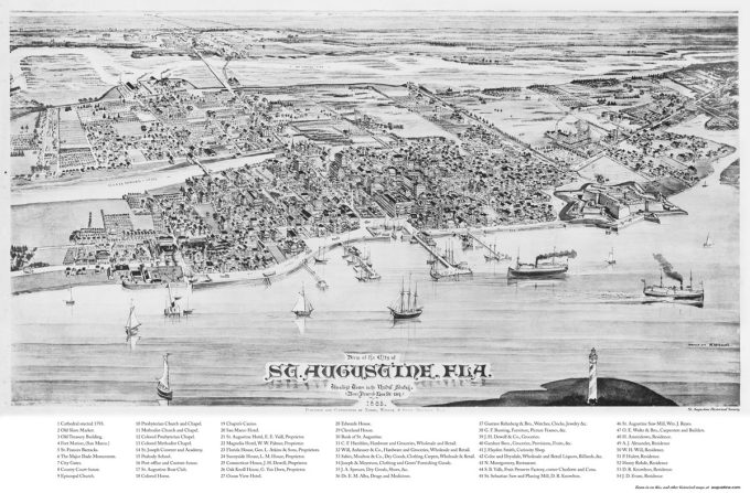 St. Augustine, 1885
