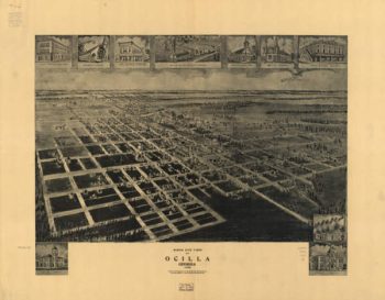 Ocilla Georgia in 1908