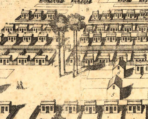 Savannah Georgia in 1734