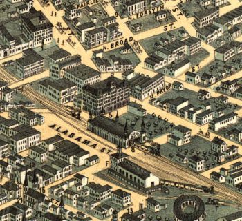 Atlanta Georgia in 1871