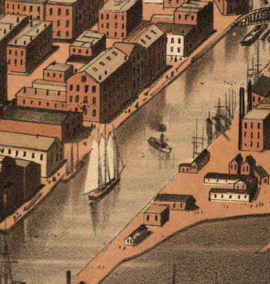Chicago Illinois in 1871