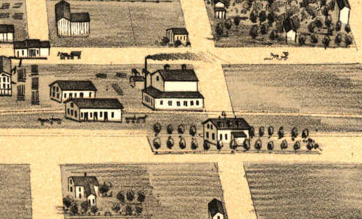 Clinton Illinois in 1869