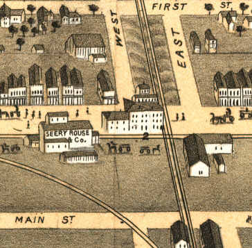 El Paso Illinois in 1869