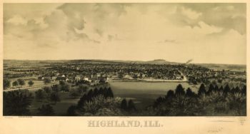 Highland Illinois in 1894