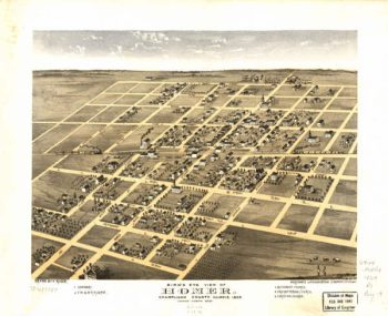 Homer Illinois in 1869