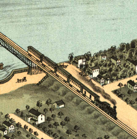 Kankakee Illinois in 1869