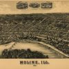 Moline Illinois in 1889