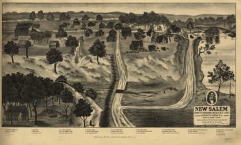 New Salem lIllinois 1837