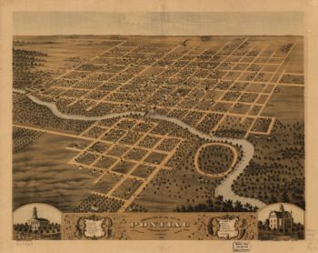 Pontiac lIllinois in 1869