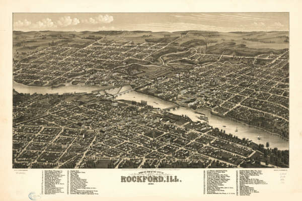 Rockford lIllinois 1880