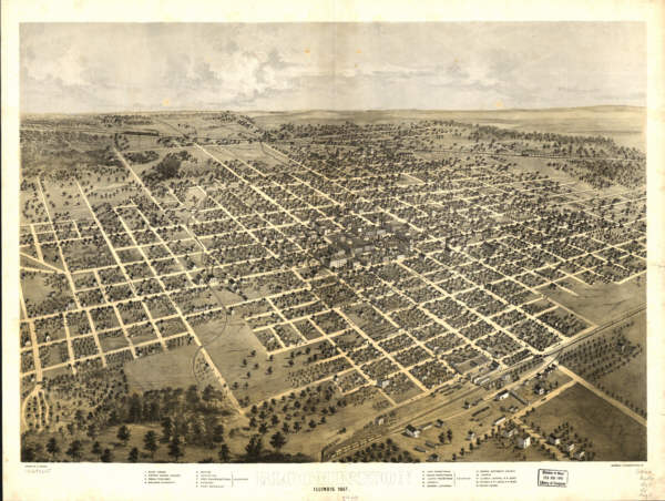 Bloomington Illinois 1867