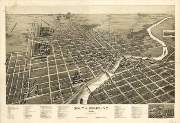 South Bend Indiana 1890