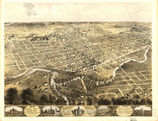 Fort Wayne Indiana 1868