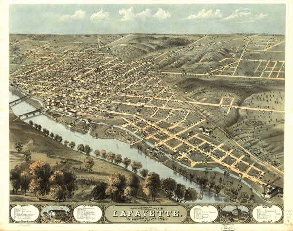 Lafayette Indiana 1868