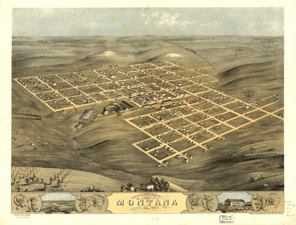 Montana Iowa 1868