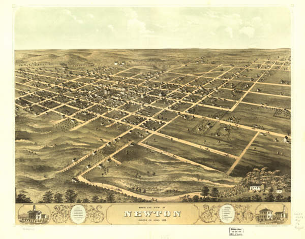 Newton Iowa 1868