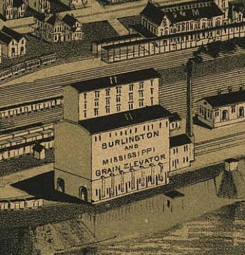 Burlington Iowa 1889