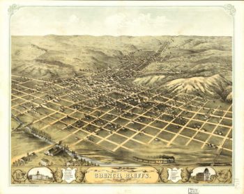 Council Bluffs Iowa 1868