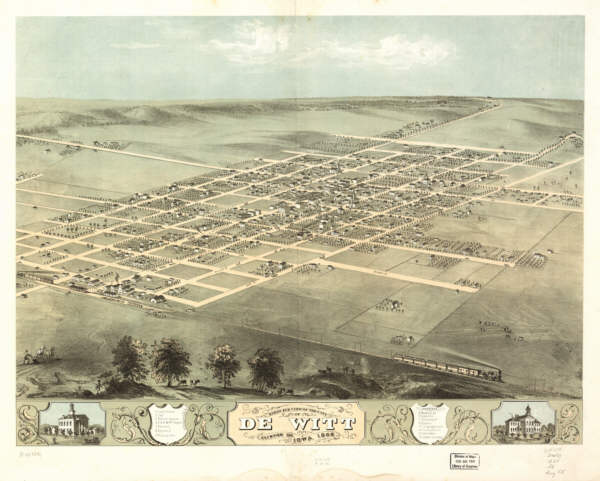 De Witt Iowa 1868