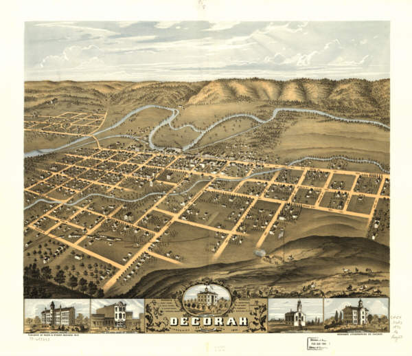 Decorah Iowa 1870