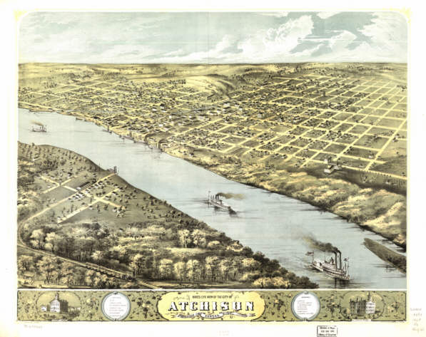 Atchison Kansas 1869