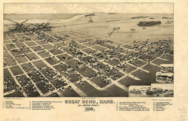 Great Bend Kansas 1882