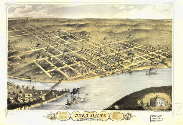 Kansas City Kansas 1869