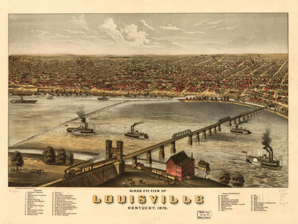 Louisville Kentucky 1876