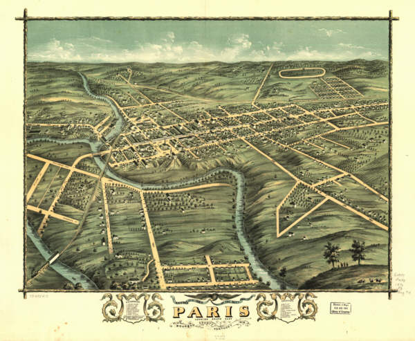 Paris Kentucky 1870