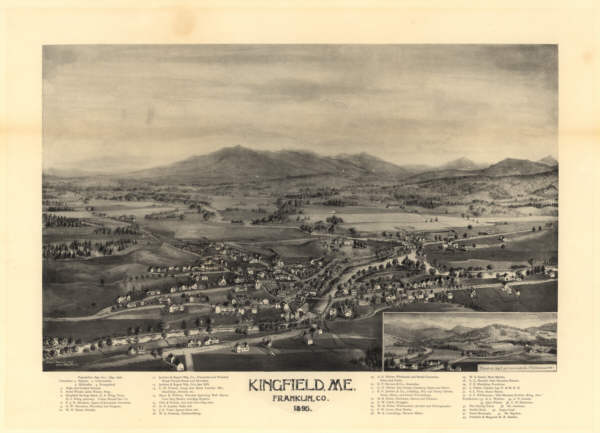Kingfield Maine 1895