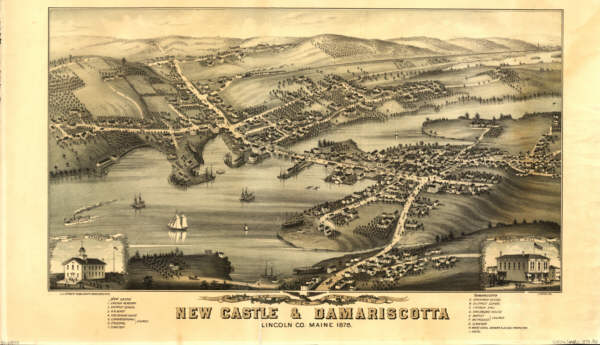 New Castle Maine 1878