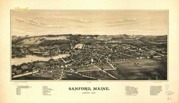 Sanford Maine 1889