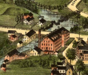 Bridgton Maine Color 1888