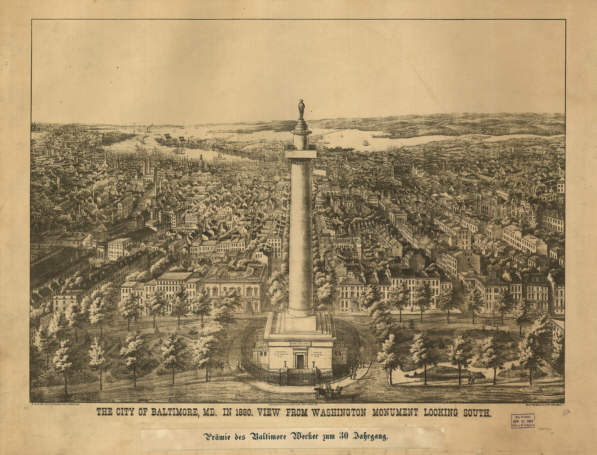 Baltimore Maryland 1880