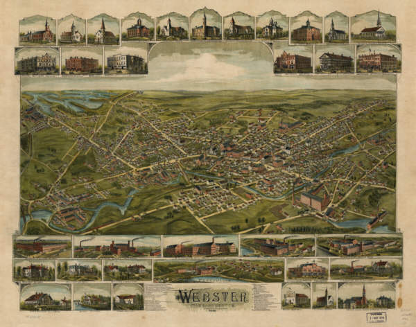 Webster Mass Color 1892