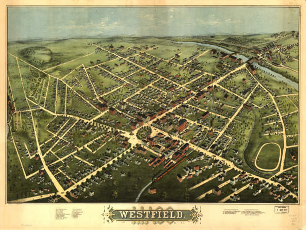 Westfield Mass Color 1875