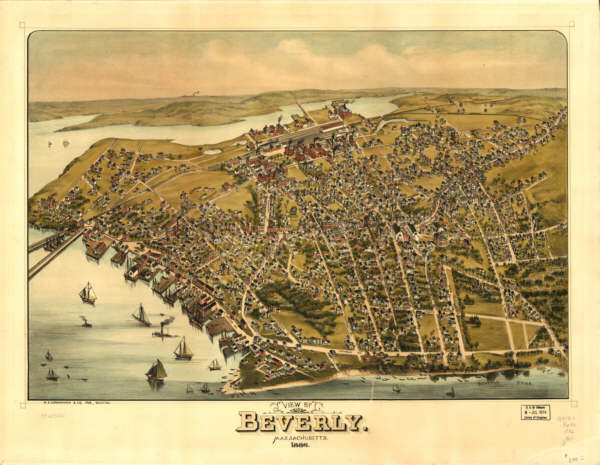 Beverly MA Color 1886