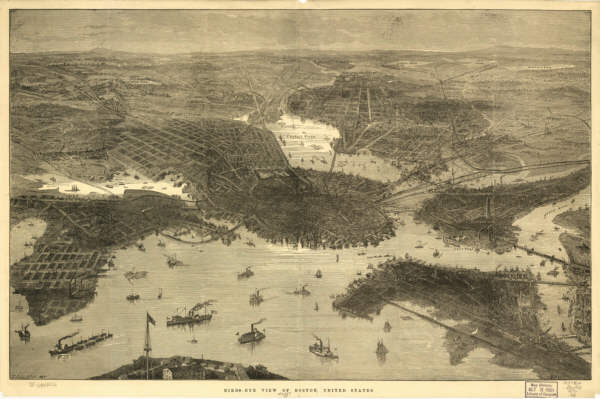 Boston Massachusetts 1870s