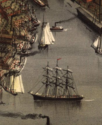 Boston MA Color 1873