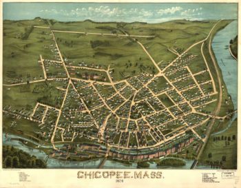Chicopee MA Color 1878