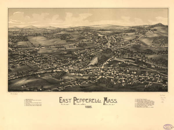 East Pepperell Mass 1886