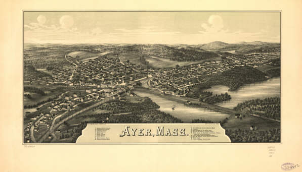 Ayer Massachusetts 1886