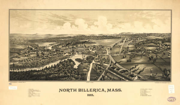 North Billerica Mass 1887